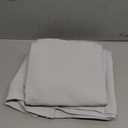 WelvetBLK Light Grey Sheer Curtain for Bedroom Living Room 78 Inches Long 2 Panels Set, Solid Soft Airy Light Filtering Sheer Window Curtains, Modern Rod Pocket Door Curtain, 42" Wx78 L Inches