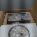 Nonstick Enameled Cast Iron Cookware Set, 8-Pcs Pots and Pans with Lid, Frying Pan Skillet, Sauce Pan, Healthy Round Dutch Oven Pot for Sourdough Bread Baking on All Stovetop, Come with Organizer, Navy