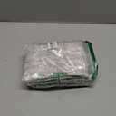 Jacquard Striped Pure 100% Linen Hand Kitchen Towel, 16 x 30 Inches, Set of 2, Grey/White