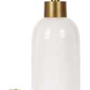 Natheeph 14OZ Ceramic Soap Dispenser Ceramic Soap Pump Dispenser Can Fill Liquid for Bathroom/Kitchen (White)