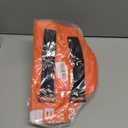 2PCS Pool Ladder Weights 10L Universal Pool Step Weights Sand Bag Waterproof 500D PVC Swimming Pool Stair Weights for Above Ground and Inside Pool with 2 Nylon Handles and 1 Funnel Orange