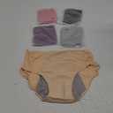 Leakproof Underwear - Leakproof Panties for Women Over 60s With Incontinence (Large, Pink, Nude, Black, Gray, Blue)