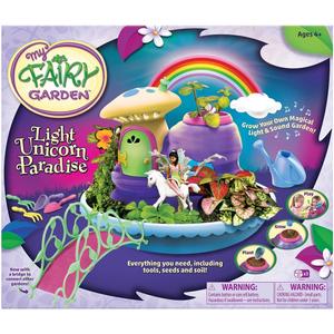 PlayMonster My Fairy Light Unicorn Paradise - Grow Your Own Magical Light & Sound Garden