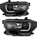 for 2016-2022 Toyota Tacoma Trd Headlights Chrome Pair