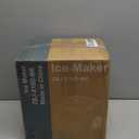 Sweetcrispy Countertop Ice Maker, Portable Ice Machine Self-Cleaning, 9 Cubes in 6 Mins, 26 lbs/24Hrs, 2 Sizes of Bullet Ice for Home Party Office, Elegant Black