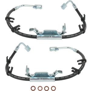 Brake Hydraulic Oil Hoses Replacement For Jeep Wrangler 3.6L 3.8L 2011-2017 | Replace H621750 H621749