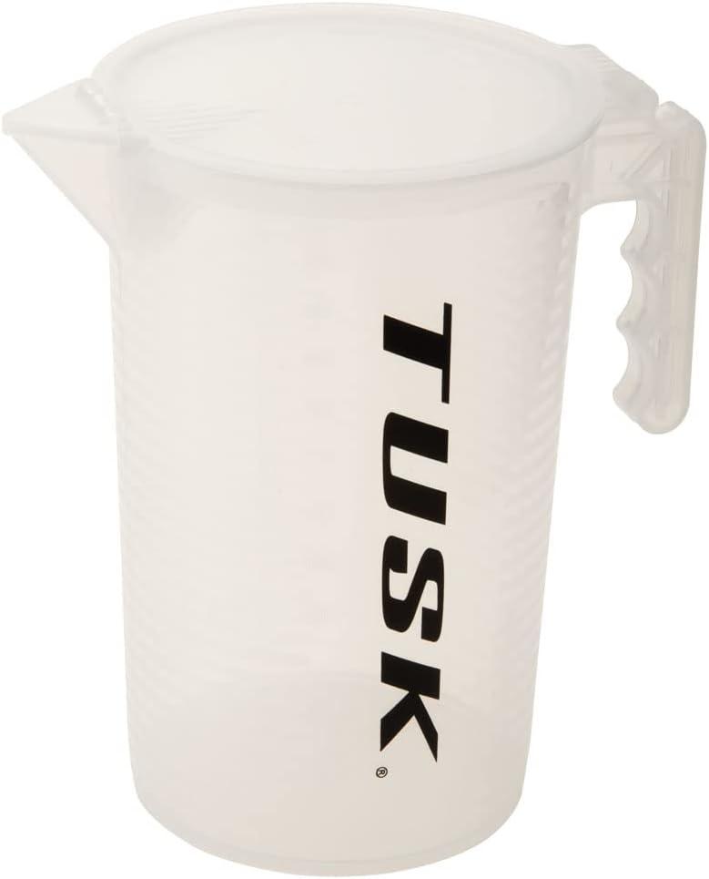 Tusk (35oz)(1000cc) Oil Change Measuring Cup with Lid for Racing and Lawn care