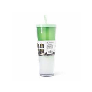 Manna™ Axel™ Plastic Tumbler & Straw Set - Green, 24 oz