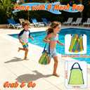 Water Gun Squirt Toys with Mesh Bag, 12 Pack Water Blaster Squirt Guns for Kids Adults, Up to 40 FT Long Range Water Soaker Pool Toys, Water Squirter for Summer Outdoor Beach Party Fun