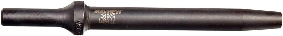 Mayhew Tools 31979 Pneumatic Taper Punch, 3/8" x 6", Black Oxide Finish