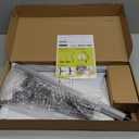 SAMHOUSING Tablet Floor Stand, Adjustable Universal 360-degree Rotatable Metal Tablet Holder, Phone Stand for iPad/iPhoneX/iPad Pro or Other 4.7~12.9 Inch-Screen Devices (Black)