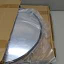 Maitys 2 Pcs Convex Mirror Acrylic Safety Security Traffic Corner Mirrors Adjustable Wide Angle View with Fixing Bracket for Indoor Outdoor Garage School Classroom Warehouse(18 Inch)