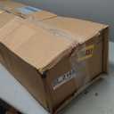 Kante 20.3" H Tall Rectangular Concrete Planter, Modern Square Diameter Plant Pot with Drainage Hole and Rubber Plug for Indoor Outdoor Home Patio Garden, Pure White