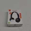 iLive IAHB48MB Bluetooth Over-The-Ear Headphones with Microphone (Matte Black)