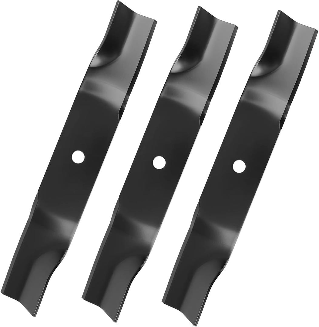 942-04416 High Lift Blades for 54" Deck, 742-04416 Mower Blades Compatible with Cub Cad-et Pro X 654 Z 154 554 Tank Z-Force L54 S54 Lawn Tractor, Replaces 01005337P 01005337 02005018, 3 Pack