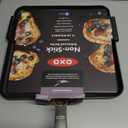 OXO Enhanced 11" Griddle Pan, PFAS-Free Ceramic Nonstick, Durable Hard Anodized Cookware, Scratch Resistant, Stainless Steel Handle, Good Grips, Dishwasher & Oven Safe, Black