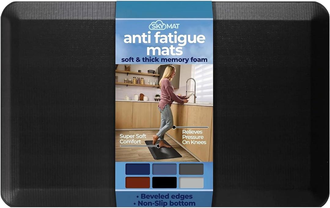 Anti Fatigue Kitchen Mats for Floor, 20" x 32"