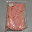 Womens Cap Sleeve T Shirts V Neck Casual Tops Oversized T-Shirt Summer Trendy Lightweight Loose Fit Basic Tees (Pink, M)