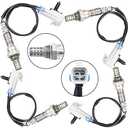 higherbro 3PCS Oxygen O2 Sensor 1 & 2 for 2000 2001 2002 Cheverlet Silverado 1500 4.8L/5.3L Upstream + Downstream Only fit Canada Built Vehicle
