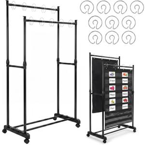 13 Pcs Adjustable Pocket Chart Stand,Double Anchor Chart Holder