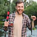 8 Pack Fishing Lure Covers，Lure Wraps for Fishing Rod，Fishing Hook Bait Covers