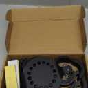 JERBOR Upgraded UTV ATV Gas Can Mount Fit for Rotopax, Oil Tank Mounting Holder Fit for Polaris for Pioneer for Can Am Commander Talon for CFMOTO, Fit for 1''-2'' Roll Cages and Most of Gasoline Pack