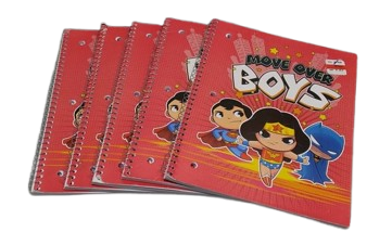 Notebook 70 Sheets, 5 Pack