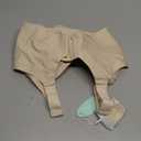 Jelly Bras for Women No Underwire Wireless Bra with Support and Lift Full Coverage Plus Size Comfy Seamless Bra (Medium, Cream Skin)