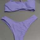 DaiLiWei Thong Bikini Sets for Women 2 Piece Brazilian Swimsuit Teens Bathing Suit Push Up Top Micro Bikinis Swim Suit 2026 (Small, Light Purple)