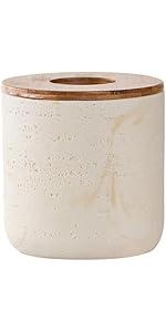 Polytree Bathroom Trash Can 1.8 Gallon(7 Liter) Small Kitchen Garbage Can,Decor Wastebasket for Bedroom Office