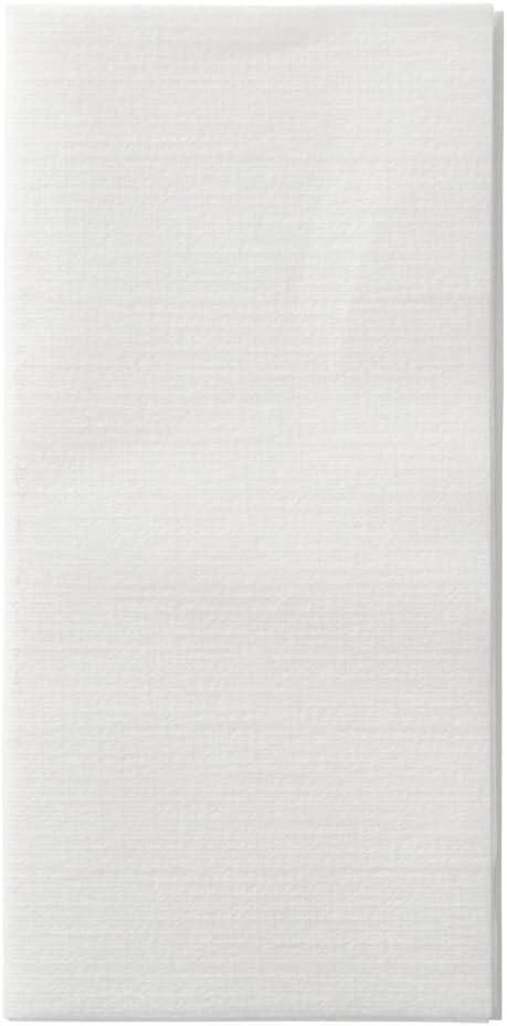 Hoffmaster 120072 Linen-Like Select Dinner Napkin, 17" Length x 17" Width, White, 1/8 Fold (Case of 300)