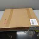 Large Wall Clock for Living Room Decor, Modern Walnut Dial Metal Frame Wall Decor Silent Non Ticking Clocks for Bedroom, Study, Office Decorations, Gift idea, 23.6"''