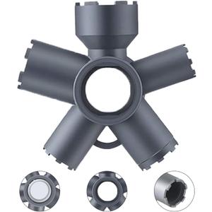 10-in-1 Faucet Aerator Removal Tool,Universal Aerator Key for Hidden, Threaded, and Housed Aerators - Fits M16.5, M18.5, M21.5, M22, M24, M28, TT, TF, STD, TJ Sizes