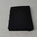 6 Pages Enamel Pin Display Board Book, Pin Collection Display Binder with 180 Holes, Felt Pin Board for Enamel Pins, Portable Travel Pin Trading Book (Not Include Accessories) (Black)