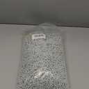 144 PCS Silver Bead Necklaces, Silver Mardi Gras Christmas Beads Necklace, Patriotic Necklaces, 33 Inch Beaded Necklace for Mardi Gras Christmas Party, 4th of July and New Year Eve Festive Events