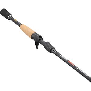 Lew's Laser SG1 Casting Fishing Rod, IM6 Graphite Blank, Stainless Steel Guides, Split-Grip Cork Handle, Black (7'0")