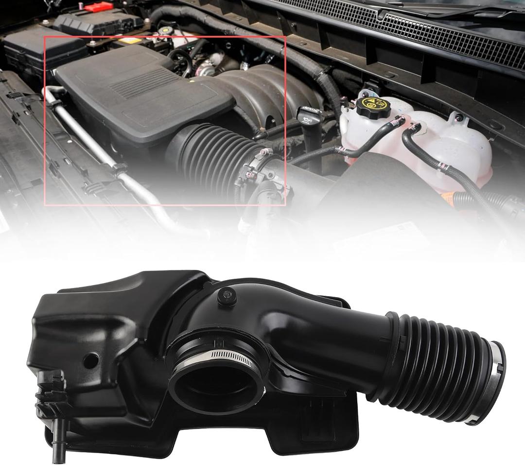 Dasbecan Engine Air Intake Hose Assembly Compatible with 2019-2024 Chevy/Chevrolet Silverado/Suburban/Tahoe GMC Yukon/XL/Sierra 5.3L V8 Intake Duct Replace 84467638 23376454