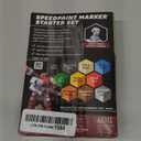 The Army Painter, Speedpaint Marker Starter Set, 10 x 6ml Speedpaint 2.0 Markers, 9 Contrast Paint Markers & 1 Metallic Acrylic Paint Marker