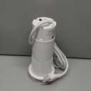 ANNQUAN 3.15" Pop Up Countertop Outlet with 15W Wireless Charger,Max 20W Power Delivery,800J Surge Protection,Pop Up Electrical Outlet with 4 Outlets 4 USB Ports for Home Office(ETL Listed) (6ft Cord, White)