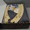 Blissful Diary Baby Play Gym & Activity Mat, 5 Developmental Zones Wooden Tummy Time Mat with 5 Detachable Sensory Toys for Motor Skills & Sensory Development, Baby Essentials Shower Gift (Gray Round)