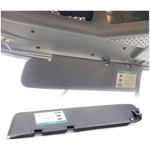 Dayton Parts Front Left Sun Visor Shade Assembly Compatible with Freightliner Cascadia 2007-2017 Gray Interior Sunvisor Sunshade Cover Blind