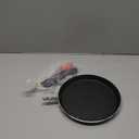 Crepe Pan, Dosa Pan, 8.7 inch Nonstick Crepe Pan, Dosa Tawa Tortilla Pan, Induction Compatible (Black)
