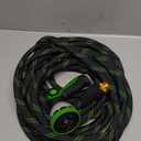 Junredy Garden Hose 25 FT, NON-EXPANDABLE Heavy-Duty Flexible & Lightweight Water Hose with 10-Function Nozzle, No-Kink Design, Leak-Proof Super Fabric, Solid Fittings for Lawn, Car, RV, Outdoor