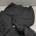 Moosehill Men's Snow Ski Pants Water Resistance Fleece Lined Softshell for Winter Outdoor with Zippered Bottom Legs, XXL