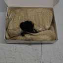 morvally Women's 26 inches Long Straight Blonde Synthetic Resistant Hair Wigs with Bangs Natural Looking Wig for Women Halloween Cosplay (Blonde)