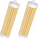 R7S LED Bulb 118mm 120V 150W T3 J Type Halogen Bulb Equivalent,Long Lasting Double Ended Floodlight Bulbs for Work,Security,Landscape Lights,Floor Lamps,Warm White 3000K,Non-Dimmable,2 Pack