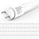 Sunco 30 Pack T8 LED Bulbs 4 Foot, Tube Light Bulbs Ballast Bypass, 48 Inch Fluorescent Replacement, 2200 LM, 18W, 5000K Daylight, Single Ended Power, Type B, Frosted Lens UL