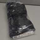 BAGAIL 4 Set/6 Set/8 Set Compression Packing Cubes Travel Accessories Expandable Packing Organizers (Half Mesh, 6-Black)