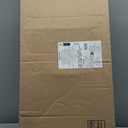 Amazon Basics Folding Stool with footrest, 300lb Capacity, 24" Height, Black, Set of 2