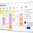 VEVOR Dry Erase Calendar for Wall, 36 x 24 Inches Whiteboard Calendar, Monthly Planner Magnetic Dry Erase Board, 1 Magnetic Erase & 2 Dry Erase Marker & Movable Tray for Restaurant Office Home School